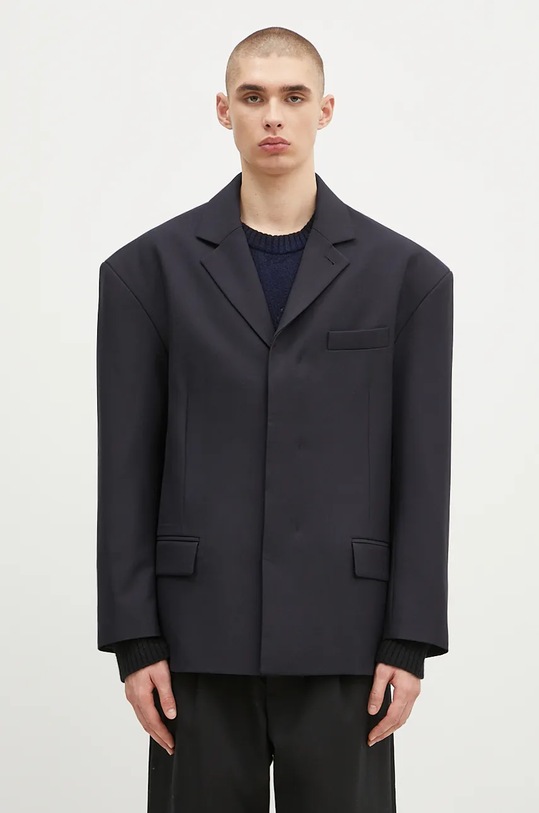 032C wool blend blazer Orion Suit Jacket fabric navy F24.MRW.2001.300