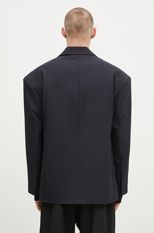Дрехи Сако с вълна 032C Orion Suit Jacket F24.MRW.2001.300 тъмносин