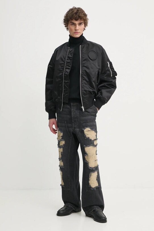 Études Studio geaca bomber H24MMOUT722 negru AW24