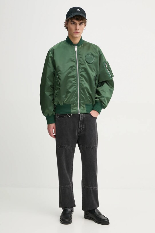 Bomber jakna Études Studio H24MMOUT723 zelena AW24