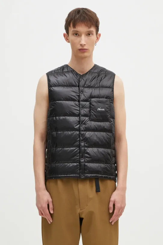 Пуховая безрукавка Nanga Inner Down Vest без капюшона чёрный ND2441.1A900.A