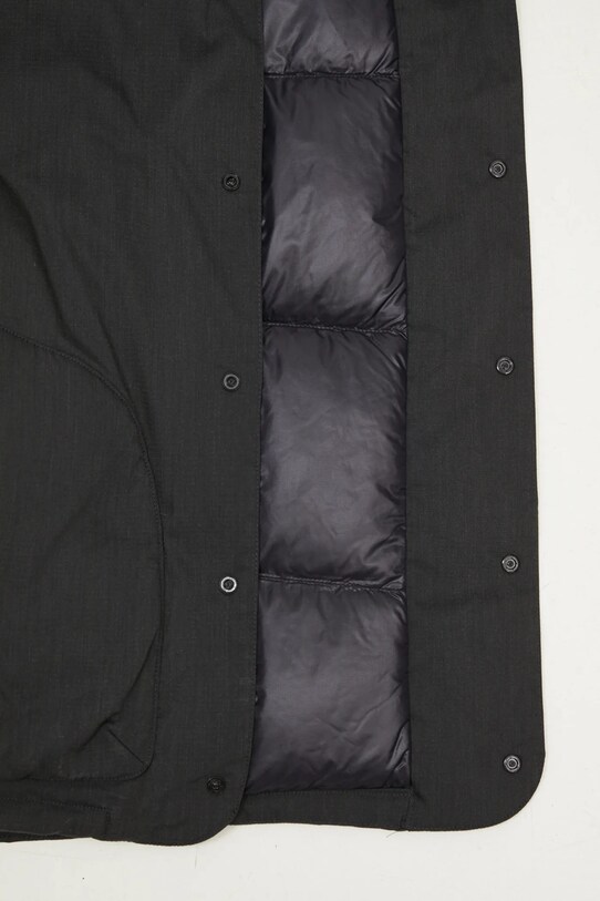 Nanga piumino Hinoc Ripstop Inner Down Cardigan ND2441.1M300.A nero