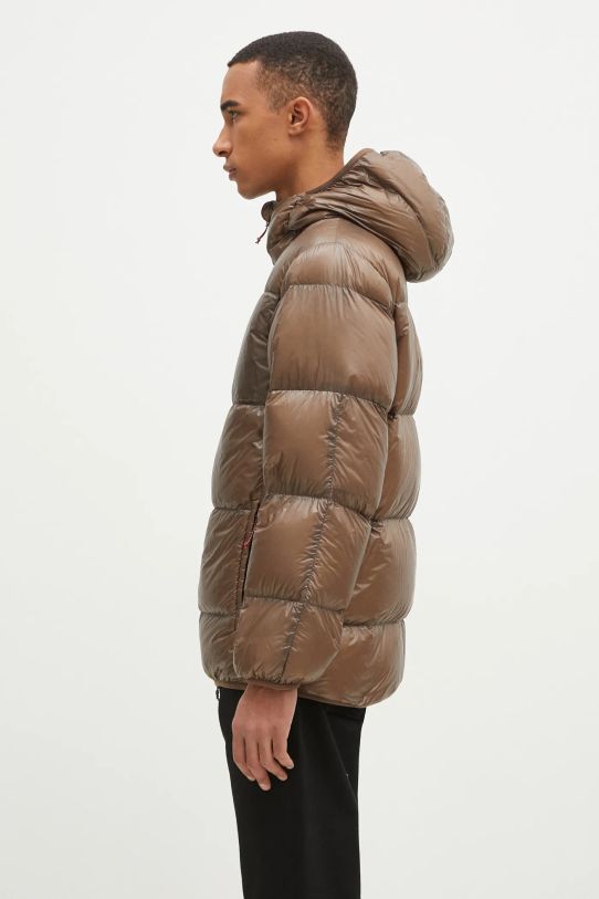 Nanga down jacket Mountain Lodge Down Hoodie Jacket NW2441.1A802.A green AW24