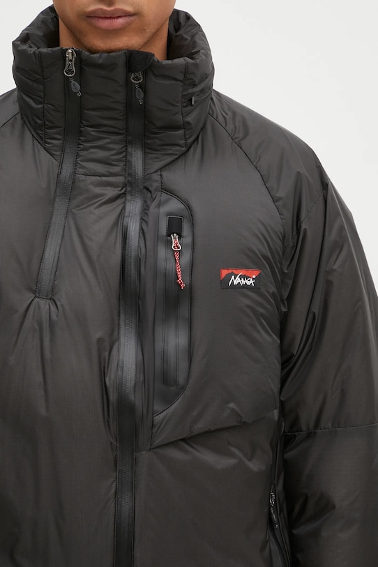 Пухова куртка Nanga Aurora Tex Light Stand Collar Down Jacket Mikam чорний ND2441.1A101.A