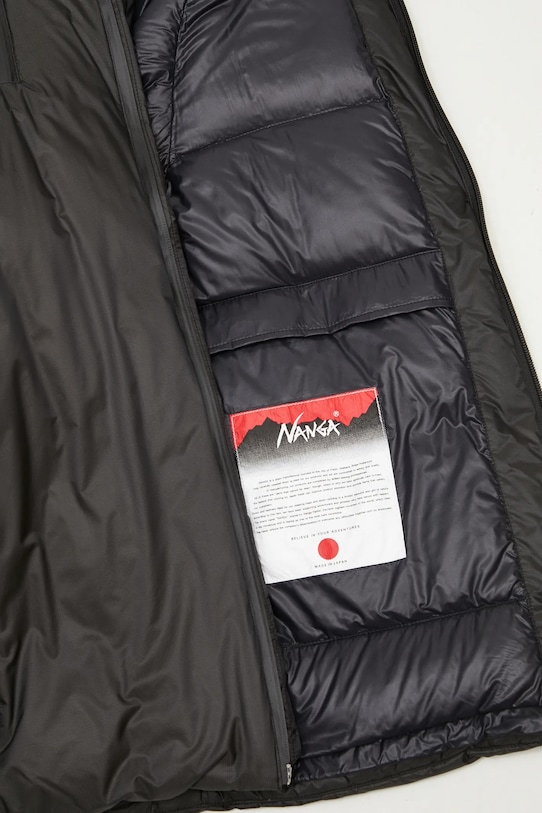 Пухова куртка Nanga Aurora Tex Light Stand Collar Down Jacket Mikam ND2441.1A101.A чорний