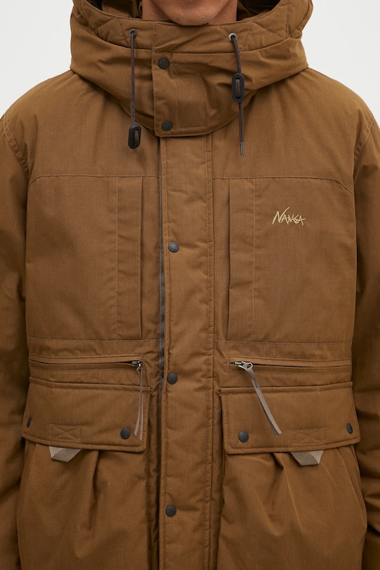 Bunda Nanga Hinoc Down Jacket hnědá ND2441.1A200.A