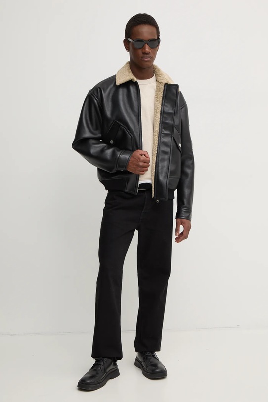 Nanushka giacca bomber LUDE NM24FWJK02168 nero AW24
