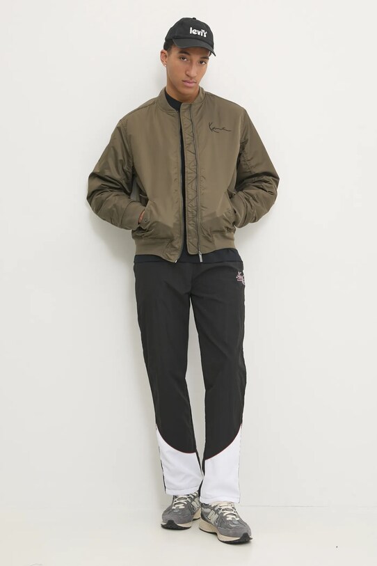 Karl Kani geacă bomber 60710015 verde AW24