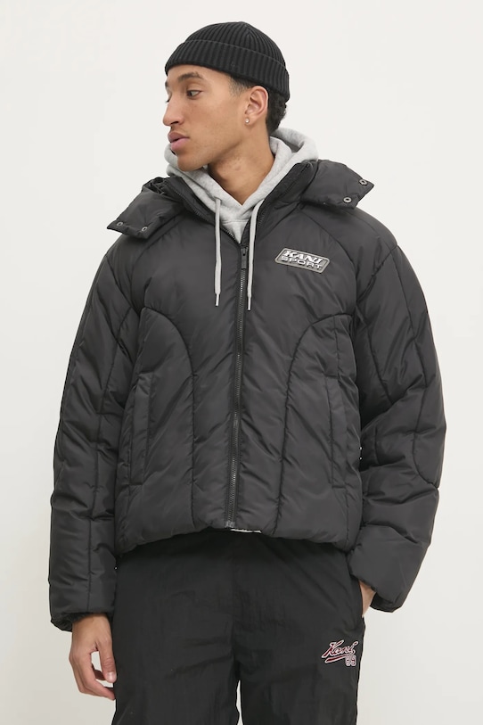 Karl Kani geaca cu captuseala negru 60760028