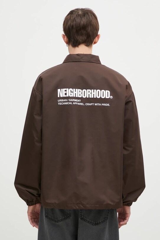 Clothing NEIGHBORHOOD jacket Windbreaker Jacket-2 242TSNH.JKM02 brown