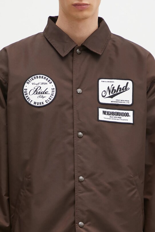 NEIGHBORHOOD jacket Windbreaker Jacket-2 brown 242TSNH.JKM02