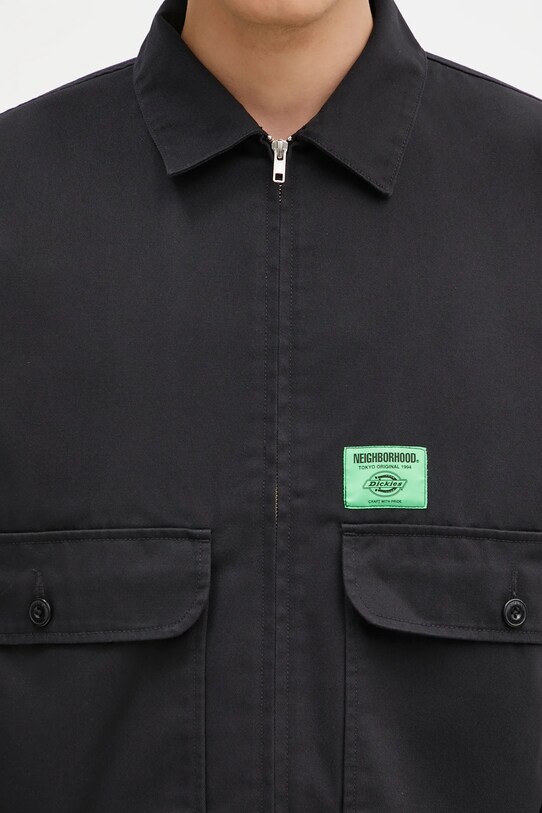 Куртка NEIGHBORHOOD NEIGHBORHOOD X Dickies . Zip Work Jacket чёрный 242VFDKN.JKM01