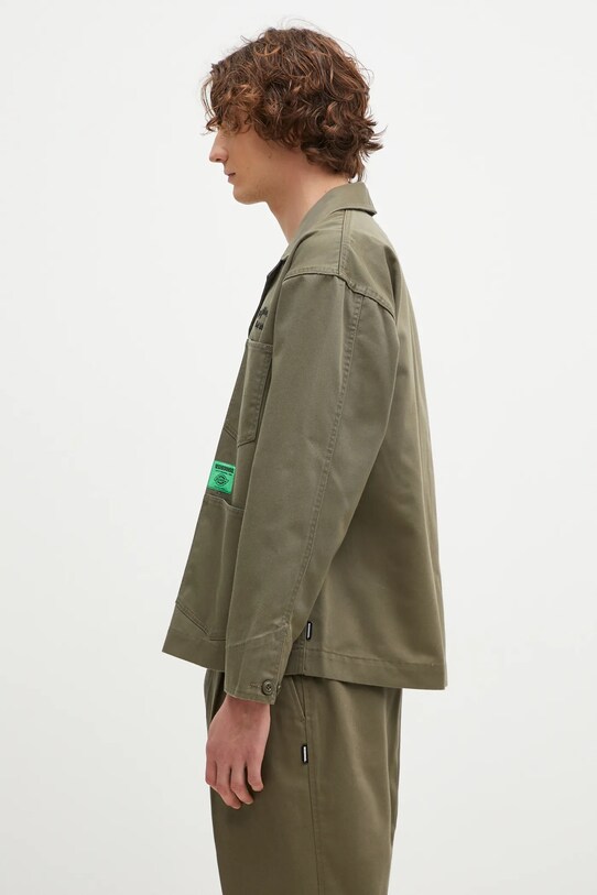 NEIGHBORHOOD jacket NEIGHBORHOOD X Dickies . Coverall Jacket 242VFDKN.JKM02 green AW24