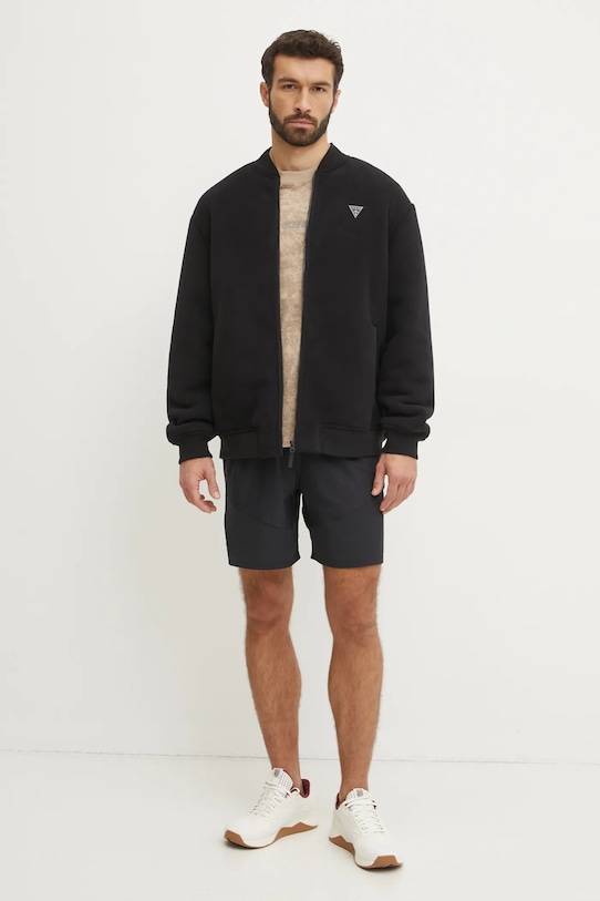 Guess geaca bomber Z4BL04.KCEB0 negru AW24