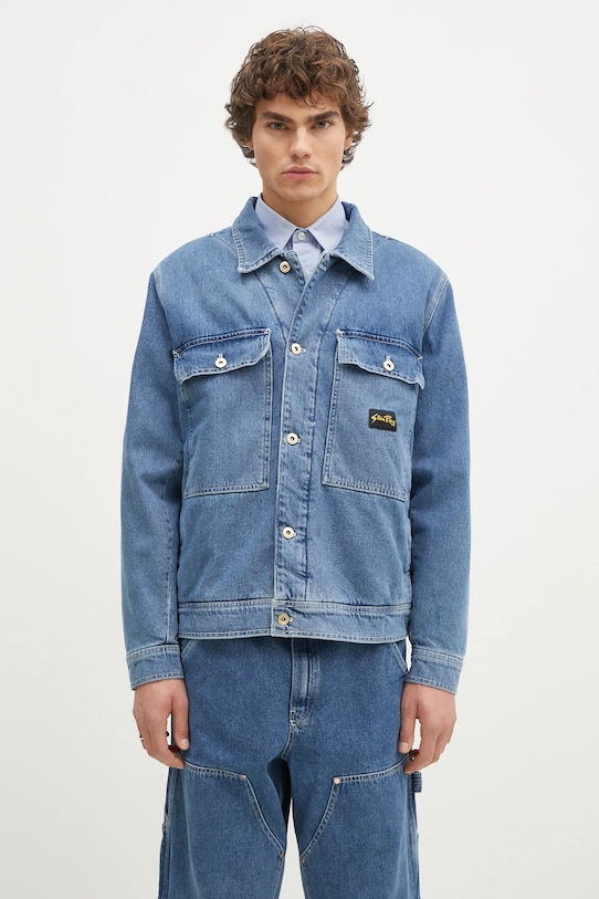 Džínová bunda Stan Ray Trucker Jacket přechodné modrá AW2404977