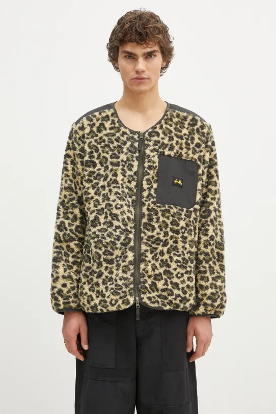 Bunda Stan Ray Fleece Cardigan jemné zateplení zelená AW2406870