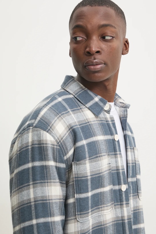 Hollister Co. kurtka bawełniana niebieski KI325.4074.208