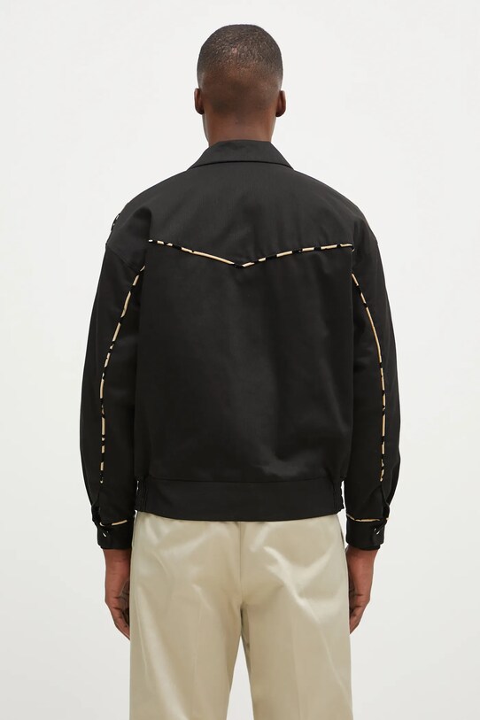 Одежда Хлопковая куртка Wacko Maria Western Jacket 24FW.WMO.BL20 чёрный