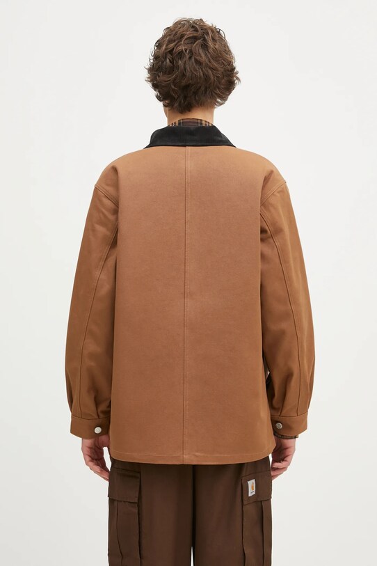 Ρούχα Μπουφάν Wacko Maria Dickies 24FW.WMO.DC01 καφέ