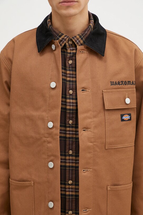 Μπουφάν Wacko Maria Dickies καφέ 24FW.WMO.DC01