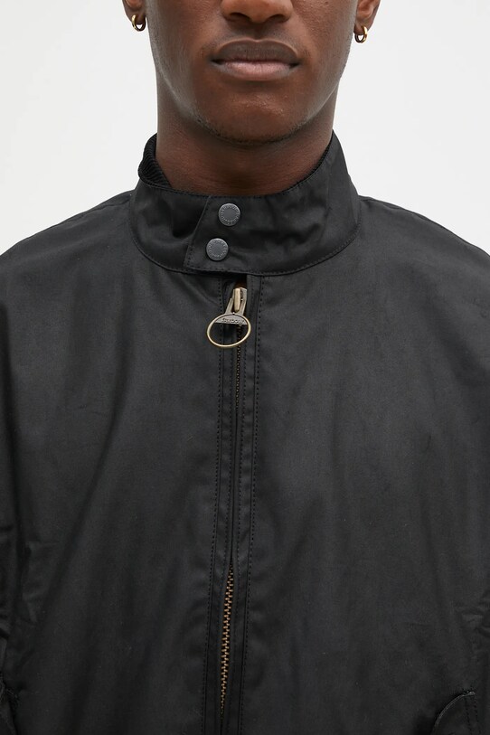 Baracuta kurtka Barbour x Baracut Wax Jacket czarny BRCPS1093