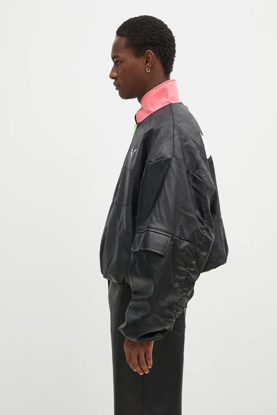 Puma reversible jacket Puma x A$AP ROCKY PLEATHER JACKET 632480 black AW24