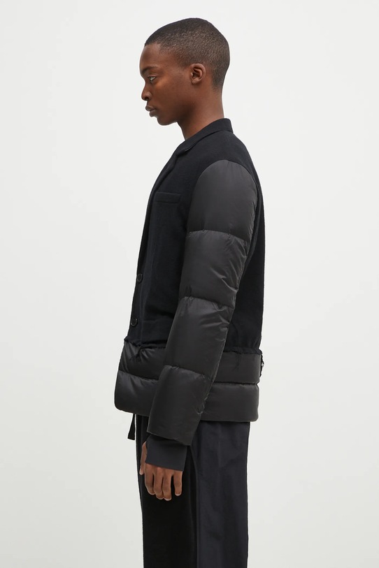 Μάλλινο πουπουλένιο μπουφάν Undercover Jacket UC2D4103 μαύρο AW24