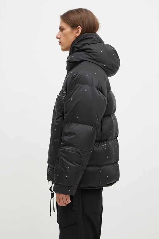 Undercover kurtka puchowa Blouson UC2D4207 czarny AW24