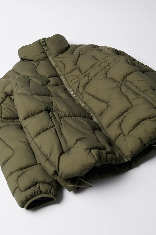 Clothing by Parra jacket Boring Village Puffer Jacket 52337 green