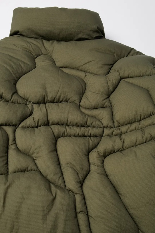 by Parra giacca Boring Village Puffer Jacket verde 52337