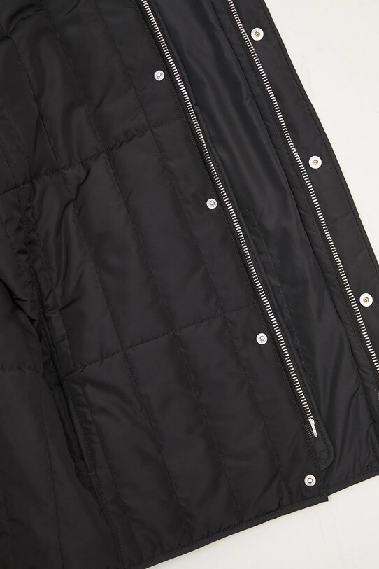 Bunda Maison Kitsuné Quilted Blouson NM02104WQ4042 černá