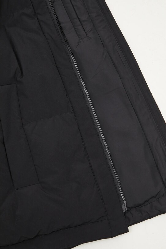Maison Kitsuné bezrękawnik puchowy Sleeveless Puffer NM02202WQ4032 czarny