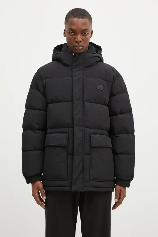 Maison Kitsuné down jacket Puffer with black NM02209WQ4031