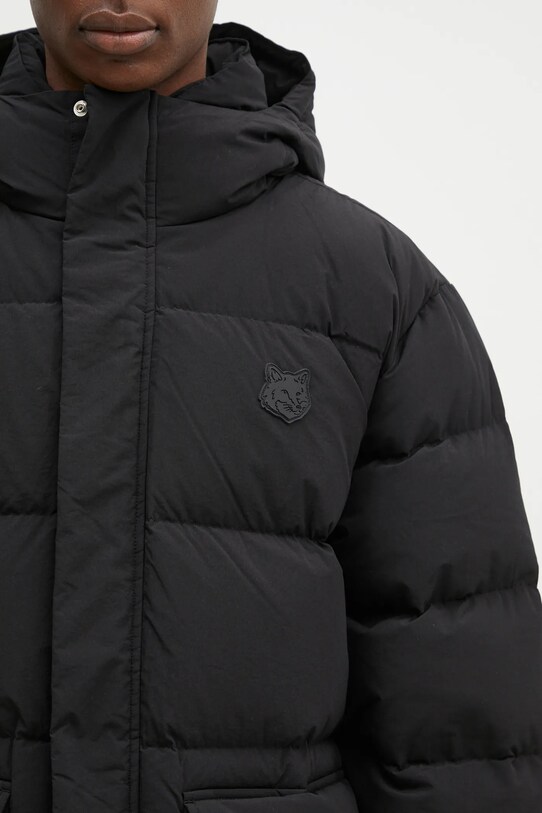 Пуховая куртка Maison Kitsuné Puffer чёрный NM02209WQ4031