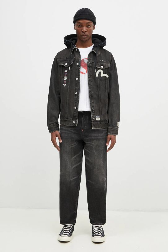 Evisu denim jacket Weel of Wisdom 2EAHTM4DJ1001