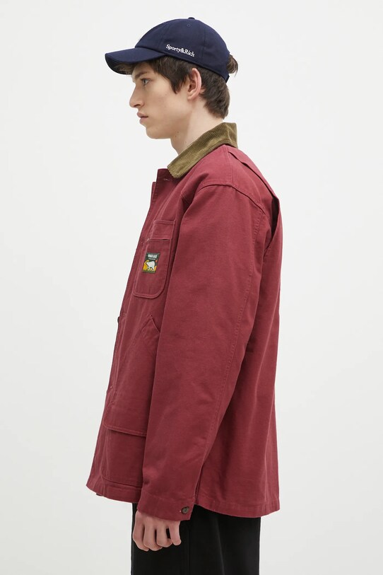 Τζιν μπουφάν Human Made Hunting Jacket HM28JK030 κόκκινο AW24