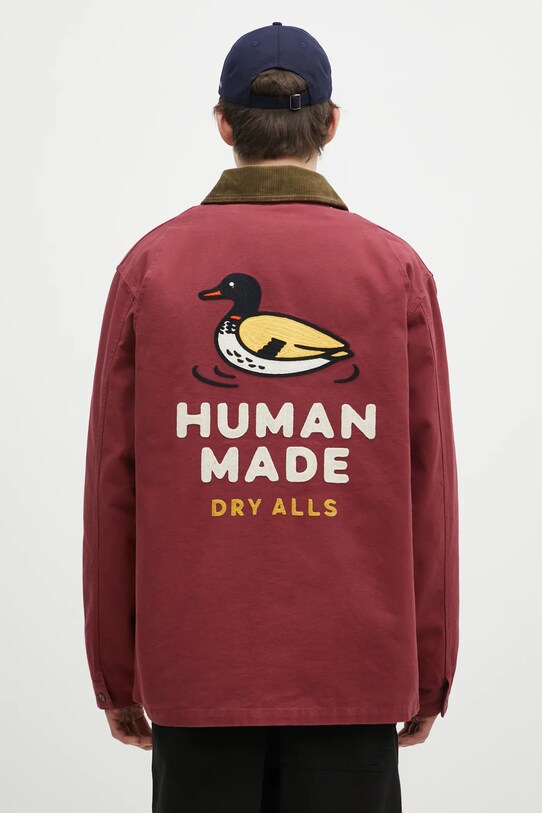 Ρούχα Τζιν μπουφάν Human Made Hunting Jacket HM28JK030 κόκκινο