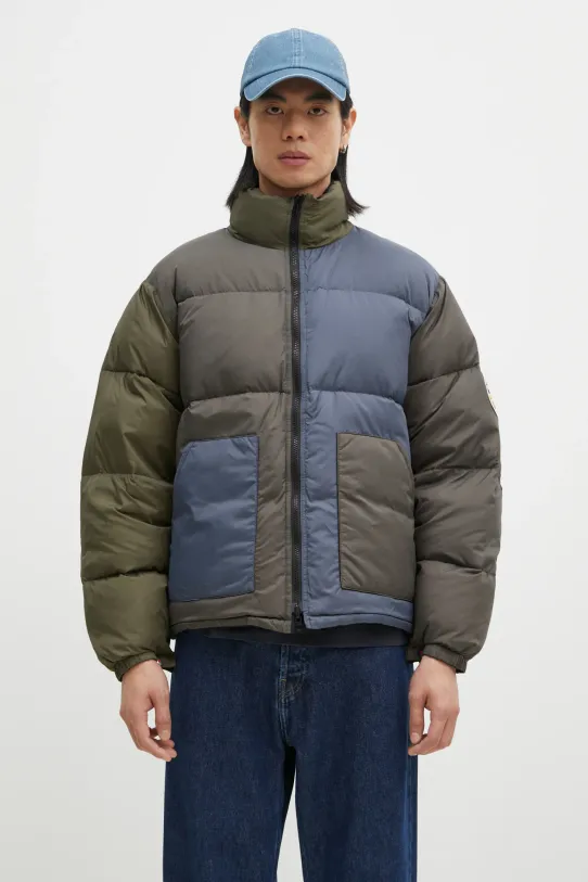 Oboustranná péřová bunda Human Made Reversible Down Jacket péřové černá HM28JK036