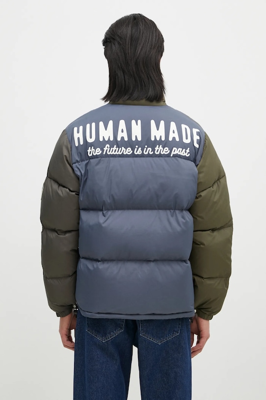 Oboustranná péřová bunda Human Made Reversible Down Jacket HM28JK036 černá