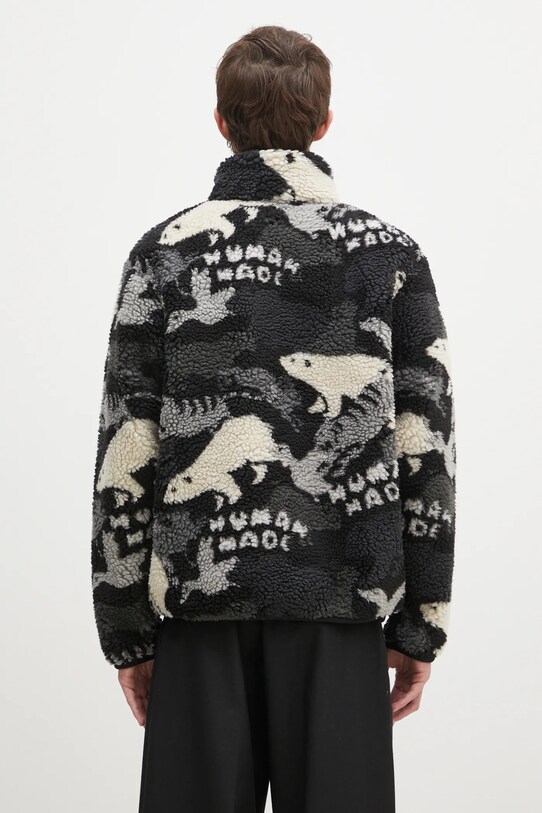 Clothing Human Made jacket Animal Fleece Jacket HM28JK038 gray