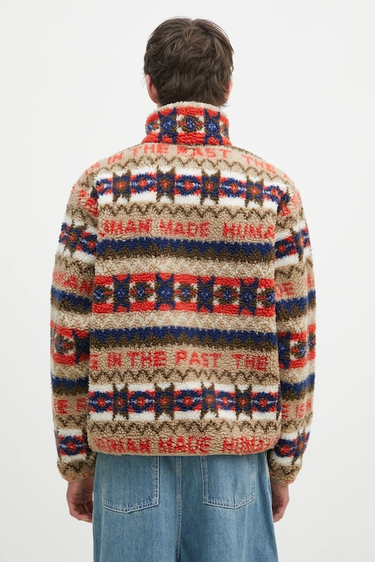 Одяг Флісова кофта Human Made Nordic Fleece Jacket HM28JK039 бежевий