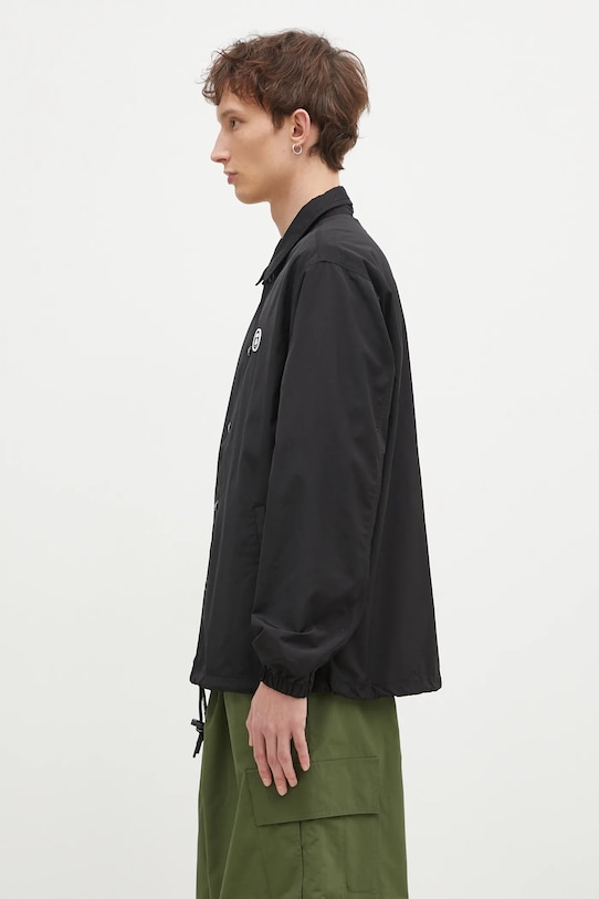 Bunda AAPE Moon Face Logo AAPLJM7662XXN černá AW24