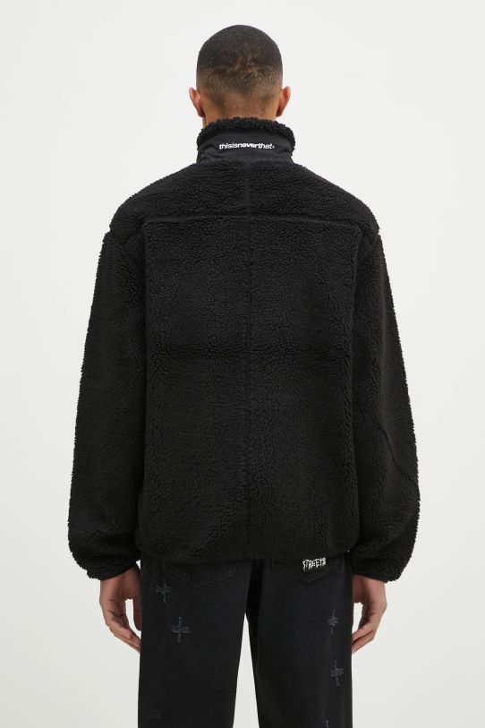 Дрехи Яке thisisneverthat SP Sherpa Fleece Jacket TN243BOWHS01 черен