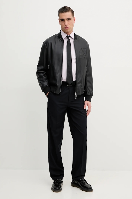 Bunda Armani Exchange 6DZB23.ZE1CZ čierna AW24