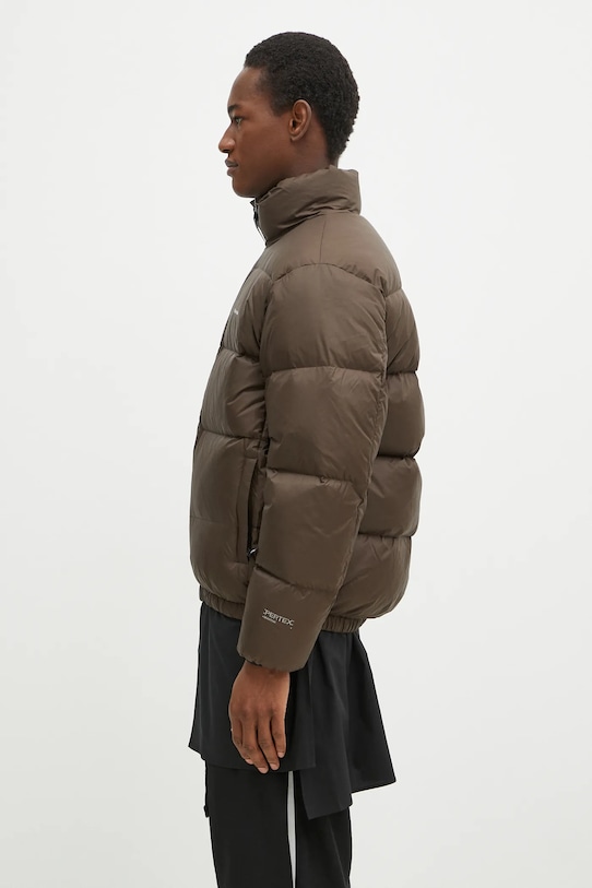 Péřová bunda thisisneverthat PERTEX T Down Jacket TN243OOWHS01 hnědá AW24