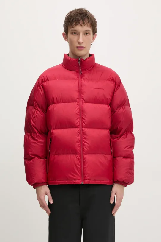 Oboustranná bunda thisisneverthat PERTEX Reversible T Down Jacket péřové červená TN243OOWHS03