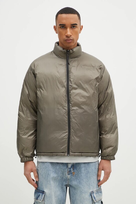 thisisneverthat kurtka dwustronna PERTEX Reversible T Down Jacket TN243OOWHS03 czarny AW24