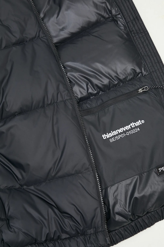 Μπουφάν με επένδυση από πούπουλα thisisneverthat PERTEX T Down Jacket μαύρο TNCO0OOWHS01