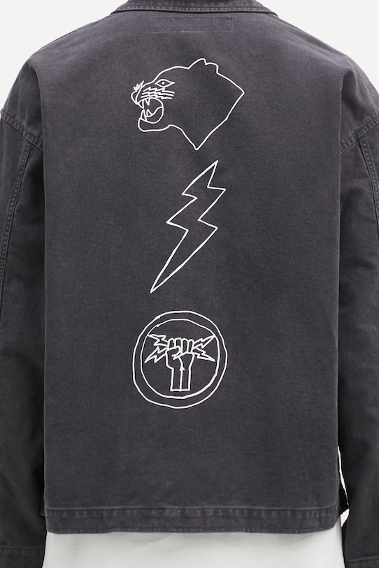 Bavlnená bunda NEIGHBORHOOD 242AQNH.JKM02 čierna