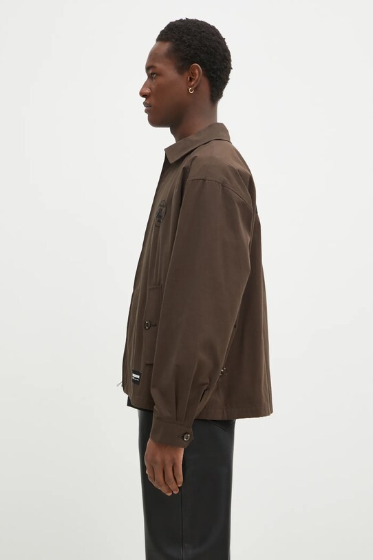 NEIGHBORHOOD cotton jacket 242SPNH.JKM01 brown AW24